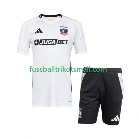 Fußballtrikots Colo-Colo Kinder 2025-2026 Kurzarm Heimtrikotsatz kaufen